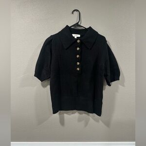 Jade by Jane Black Sweater with Buttons